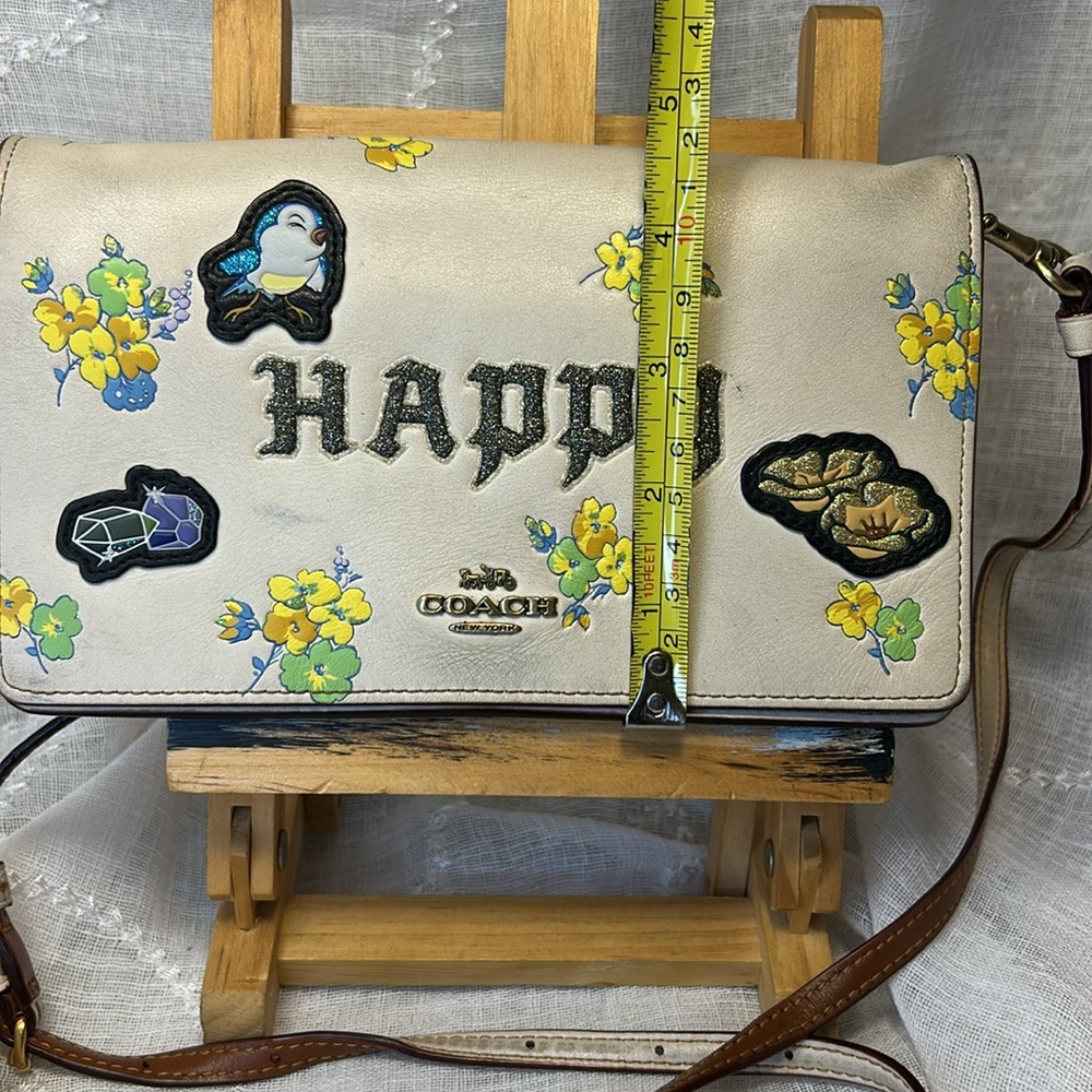 Coach Disney Happy pocketbook leather shoulder bag - Picture 4 of 16